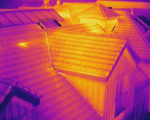 Thermal Imaging Roof Survey Image Willenhall